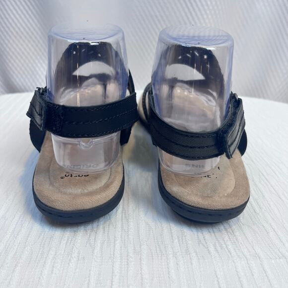 Earth Origins‎ Belle Becky Womens 9M Black Leather Strap Sandals (L476) - Picture 7 of 8